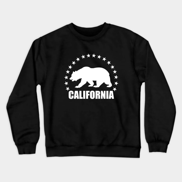 California Bear USA Crewneck Sweatshirt by ChrisWilson